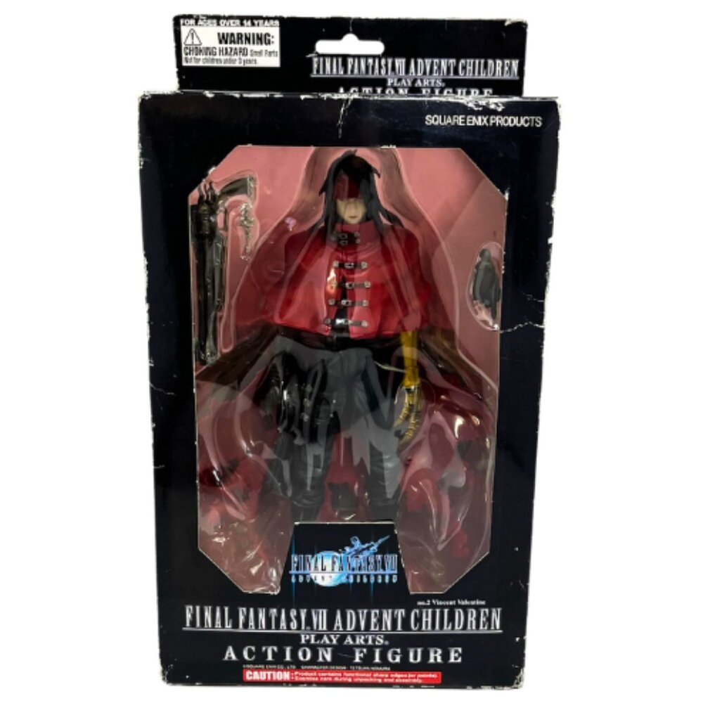 Final Fantasy VII Advent Children No.2 Vincent Valentine Play Arts Figure Y2K